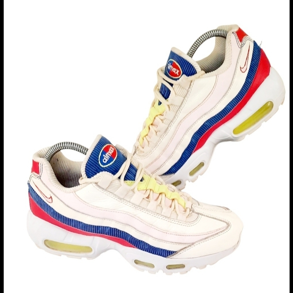 2017 Nike Air Max 95SE Panache Sail Artic Pink Blue AQ4138 101 Women's Size 8